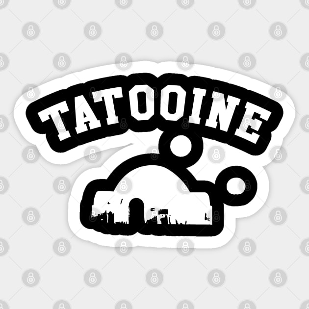 Tatooine Sticker by Stevendan